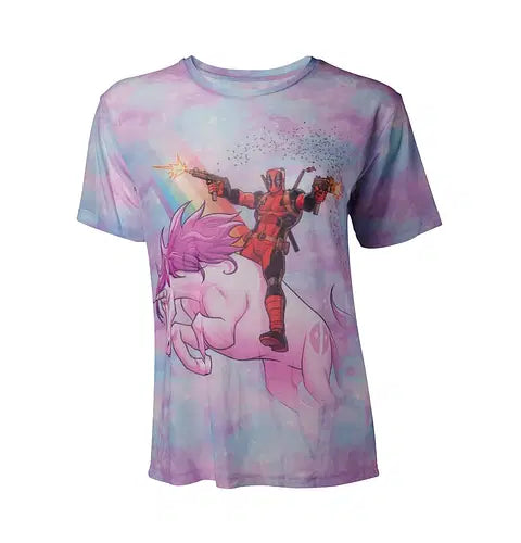 Marvel Deadpool Sublimation Mesh T shirt - S